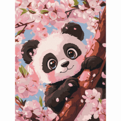 Товары для рисования - Картина по номерам Brushme Милая панда 30х40 см (KBS0181) Товары для рисования - Картина по номерам Brushme Милая панда 30х40 см (KBS0181)