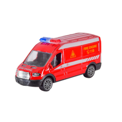 Транспорт и спецтехника - Автомодель Автопром Fire engine красный (AP7424/1)