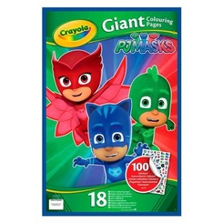 Товары для рисования - Разрисовка с наклейками Crayola Герои в масках (04-0418)
