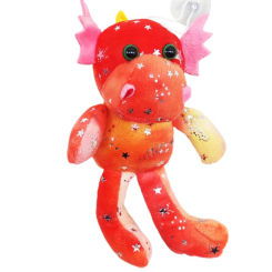 М'які тварини - М'яка іграшка Дракошка рожевий 16 см MIC (M16262) (222746)