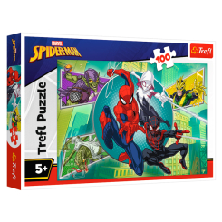 Пазлы - Пазл Trefl Marvel Маска Человека-паука 100 элементов (16519)