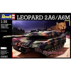 3D-пазли - Модель для збірки Танк Leopard 2A6 / A6M Revell (3097)