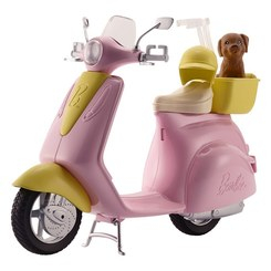 Транспорт и питомцы - Акссесуары для куклы Мопед Barbie (DVX56)