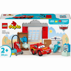 Конструкторы LEGO - Конструктор LEGO DUPLO Disney и Pixar Тачки Визит МакКвина в гараж Дока (10456)