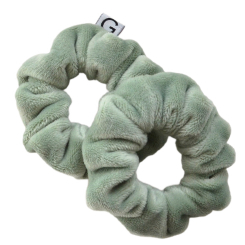 Біжутерія та аксесуари - Резинки Glamurino плюшеві S оливкові 2 шт (6062.23)