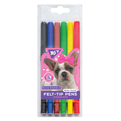 Канцтовары - Фломастеры Yes Keith Kimberlin 6 цветов (650510) Канцтовары - Фломастеры Yes Keith Kimberlin 6 цветов (650510)