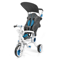 Велосипеды и беговелы - Велосипед Galileo Strollcycle трёхколёсный синий (G-1001-B)