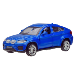 Транспорт і спецтехніка - Автомодель Автопром BMW X6 синя 1:43 (4306/4306-2)
