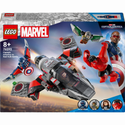 Конструкторы LEGO - Конструктор LEGO Marvel Капитан Америка против Красного Халка (76292)