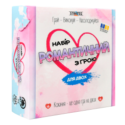 Настольные игры - Настольная игра Strateg Набор романтический с игрой (30470)