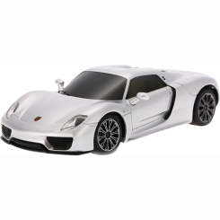 Радіокеровані моделі - Автомодель Rastar Porsche 918 Spyder 1:24 Сріблястий (454.01.18)