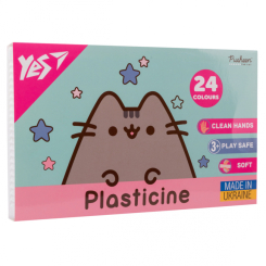 Набори для ліплення - Пластилін Yes Pusheen 24 кольори (540685)