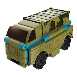 Транспорт і спецтехніка - Машинка TransRacers Військова вантажівка і самоскид (YW463875-27)