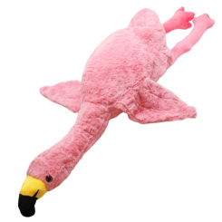 М'які тварини - М'яка іграшка Фламінго-обнімусь 125 см рожевий MIC (K15220) (225585)