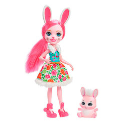 Куклы - Кукла Enchantimals Кролик Бри (DVH88)