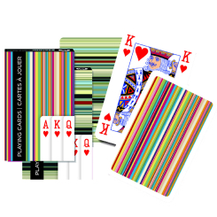 Настольные игры - Игральные карты Piatnik Полоски (PT-161117) Настольные игры - Игральные карты Piatnik Полоски (PT-161117)