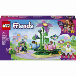 Конструкторы LEGO - Конструктор LEGO Friends Карусель с цветами и чашками и сказочная фотобудка (42702)