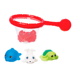 Іграшки для ванни - Набір іграшок для ванни Bebelino Підводний світ краб (58130)