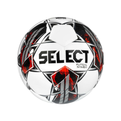 Спортивні активні ігри - М'яч футзальний Select Futsal Samba v22 білий/сріблястий Уні 4 (106346-402-4)