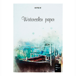 Канцтовары - Бумага для акварели Kite 10 листов А4 (K23-267)