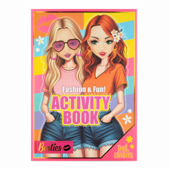 Наборы для творчества - Набор для творчества Besties Мода и развлечения с наклейками (990201)