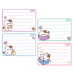 Канцтовари - Наліпки на зошити Yes Кошенята 8 шт (955534)