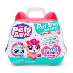 Фигурки животных - Интерактивная игрушка Pets Alive Pet Shop Surprise S2 Повторюшка сплюшка  (9532)
