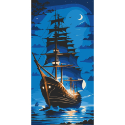 Товари для малювання - Картина за номерами Art Craft Перлина ночі 40 х 80 см (10566-AC) Товари для малювання - Картина за номерами Art Craft Перлина ночі 40 х 80 см (10566-AC)