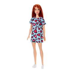 Куклы - Кукла Barbie Супер стиль Рыженькая в голубом платье (T7439/GHW46) (T7439/GHW48)