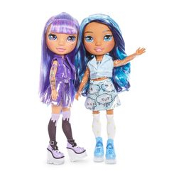 Куклы - Набор Poopsie Rainbow girls Фиолетовая или голубая леди сюрприз (561347)