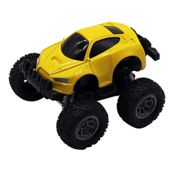 Транспорт і спецтехніка - Позашляховик Funky Toys Фрикційний 1:64 жовтий (FT61028)