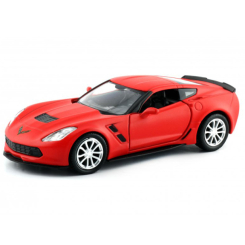 Транспорт і спецтехніка - ​Автомодель Uni-Fortune Chevrolet Corvette C7 червона 1:32 (554039М(В)