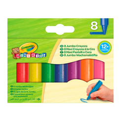 Канцтовари - Набір воскової крейди Crayola для малюків 8 шт (256241.148)