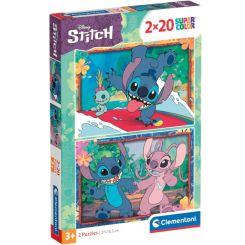 Пазли - Пазл Clementoni Disney Stitch 2 в 1 (24809) Пазли - Пазл Clementoni Disney Stitch 2 в 1 (24809)