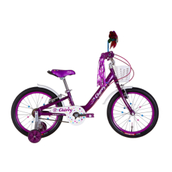 Велосипеды - Велосипед 18" Formula CHERRY 2022 фиолетовый с белым (1786130125)