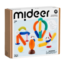 Магнитные конструкторы - Набор Mideer Радужные строительные палочки (MD1588) Магнитные конструкторы - Набор Mideer Радужные строительные палочки (MD1588)
