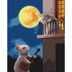 Товары для рисования - Картина по номерам Brushme Лунная серенада (BS53514)