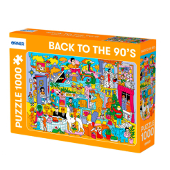 Пазлы - Пазл Orner Серия 90-е. Сериалы и фильмы 1000 элементов (orner-2817) Пазлы - Пазл Orner Серия 90-е. Сериалы и фильмы 1000 элементов (orner-2817)