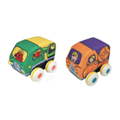 Машинки для малюків - Ігровий набір K’s Kids Бетономішалка та евакуатор (KA10836-GB)