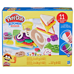 Набори для ліплення - Набір для творчості Play-Doh Kitchen Creations Канапка з сиром (E7253/F5746)