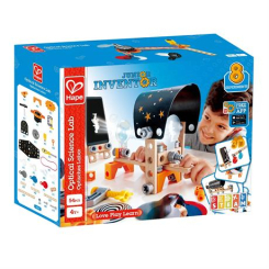 Конструктори з унікальними деталями -  Конструктор Hape Оптична лабораторія 54 елементи (E3034)