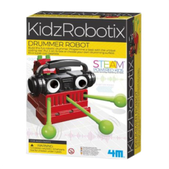 Роботы - Набор для моделирования 4М Робот-барабанщик (00-03442)