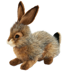 М'які тварини - М'яка іграшка Hansa Чорнохвостий кролик 25 см (4806021962848) М'які тварини - М'яка іграшка Hansa Чорнохвостий кролик 25 см (4806021962848)