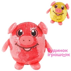 М’які тварини - М'яка іграшка Shimmeez Весела свинка 20 см (SMZ01020)