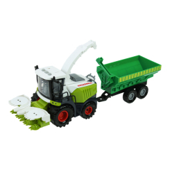 Транспорт і спецтехніка - Комбайн Країна Іграшок з причепом (550-3C)