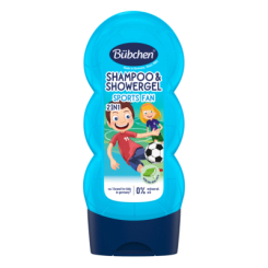 Косметика - Шампунь для волос и тела Bubchen Юный спортсмен 230 мл (1800080/1500240)