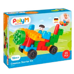 Конструкторы с уникальными деталями - Конструктор PolyM Стартовый набор (760003)