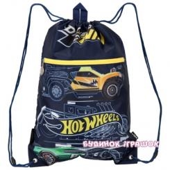 Рюкзаки та сумки - Сумка для взуття з кишенею Kite Hot Wheels-1 (HW16-601-1)