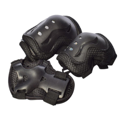 Защитное снаряжение - Набор защитой амуниции детский Profi для локтей коленей и запястий MS 0338-1 Черный (MS-0338-3)