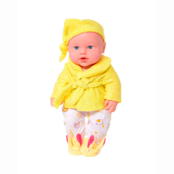 Пупсы - Пупс Limo Toy в желтом халате (252-A/3)